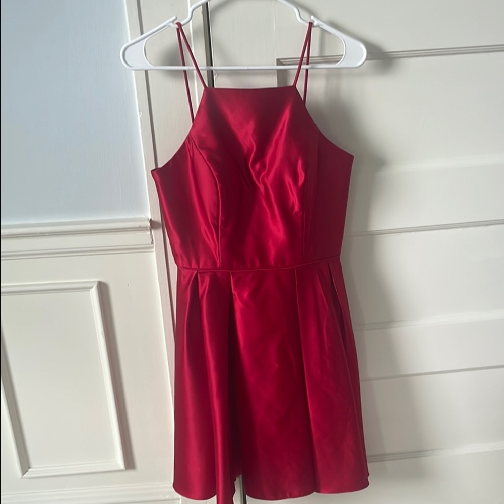 Vibrant Red Dress